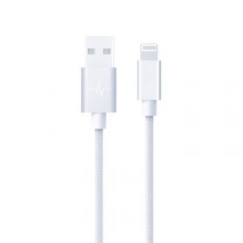 cable smartphone argent