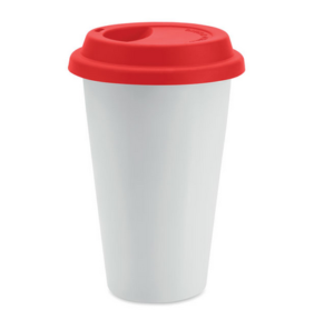 Ceramic travel cup
