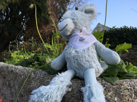 Peluche château Audrieu Relais et châteaux