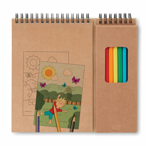 set de coloriage hotel luxe logo