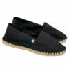 Espadrilles noires Made in France personnalisables