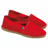 Espadrilles rouges Made in France personnalisables
