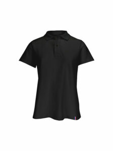 Polo Made in France Femme Noir