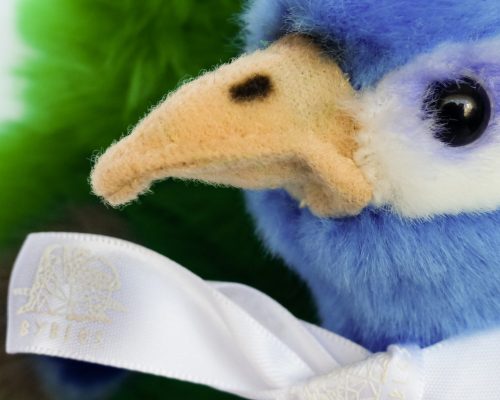 Marquage Peluche Paon - Hôtel Byblos